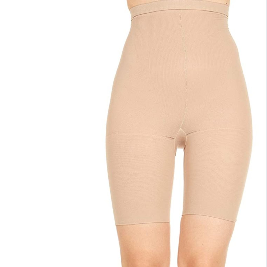Spanx Mid Thigh Sheer Shapers Size A Natural